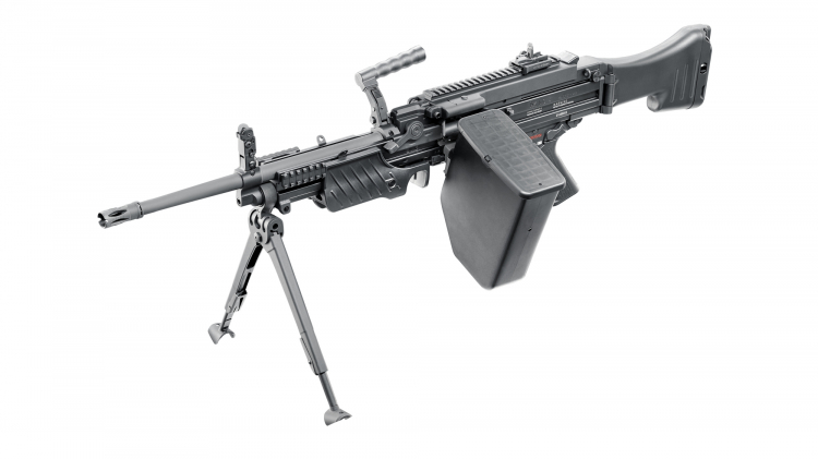 Products » Airsoft » Electric » 2.6487 » MG4 » www.umarex.com