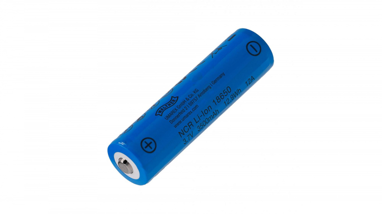 Products » Lights » Accessories » 3.7152 » Battery 18650 Li-Ion »