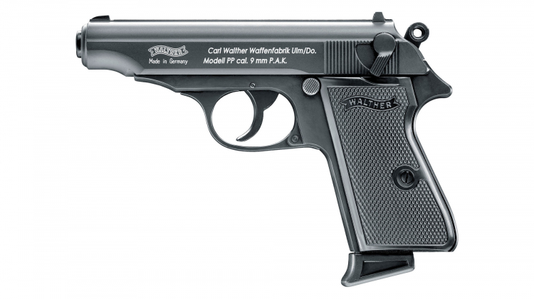 Pistola de Fogueo Walther PP 9mm P.A.K.