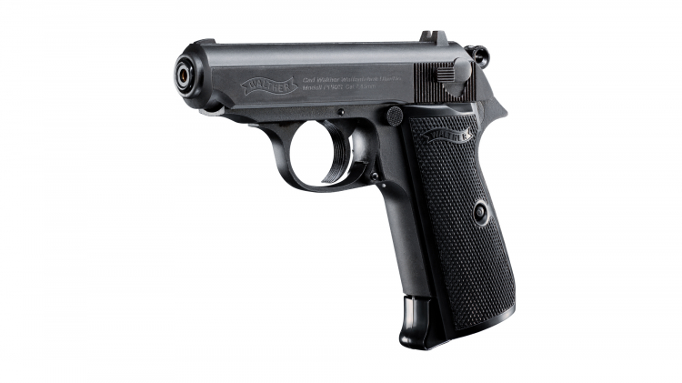 Pistola Umarex Walther PPK/S de CO2 , cal. 4,5 BB , Blowback